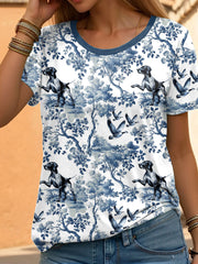 T-shirts à pointeur allemand pour femmes