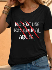 T-shirt Animal Protection Femme