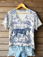 T-shirt Cheval Femme