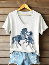 T-shirt Cheval Femme
