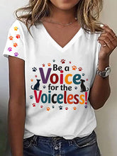 T-shirt respectueux des animaux pour femmes