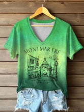 T-shirt à manches courtes France Travel Femme