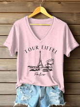 T-shirt à manches courtes France Travel Femme