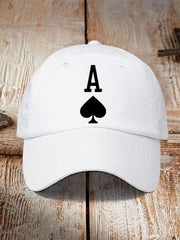 Poker  chapeau vintage unisexe