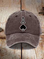 Poker  chapeau vintage unisexe
