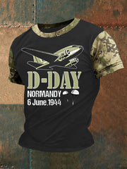 Pour hommes D-Day Normandie débarquements Invasion C-47 Dakota Skytrain avion vétéran Parachute anniversaire Shirt T-Shirt classique