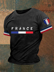 T-shirt à manches courtes France Homme