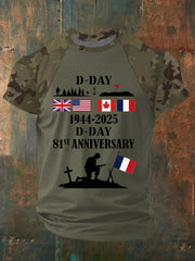 T-shirt 1944 Normandie Military History D-Day pour homme