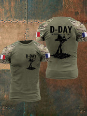 T-shirt 1944 Normandie Military History D-Day pour homme