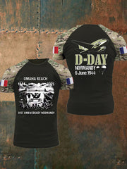 T-shirt 1944 Normandie Military History D-Day pour homme