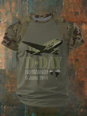 T-shirt 1944 Normandie Military History D-Day pour homme