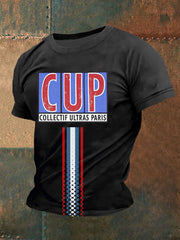 T-shirt à manches courtes Collectif Ultras Paris pour homme