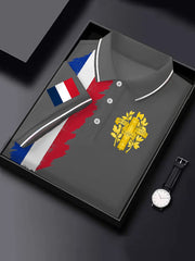 Chemise à manches courtes France pour homme