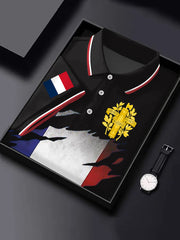 Chemise à manches courtes France pour homme