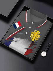 Chemise à manches courtes France pour homme