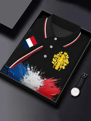 Chemise à manches courtes France pour homme