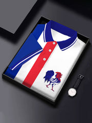 Hauts de style d'affaires français pour hommes