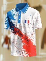 Hauts de style d'affaires français pour hommes