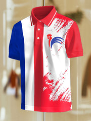 Hauts de style d'affaires français pour hommes