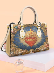 Sac à bandoulière Faith Cross en cuir pour femme