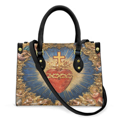Sac à bandoulière Faith Cross en cuir pour femme