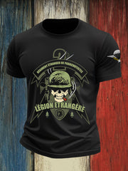 T-shirts de parachutiste français pour hommes