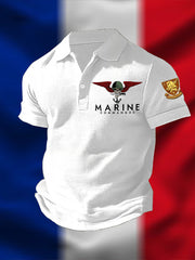 T-shirt à manches courtes Commandos Marine Homme