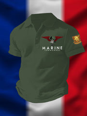 T-shirt à manches courtes Commandos Marine Homme