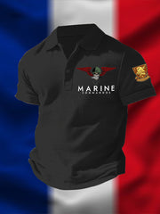 T-shirt à manches courtes Commandos Marine Homme