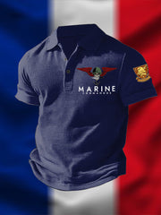 T-shirt à manches courtes Commandos Marine Homme