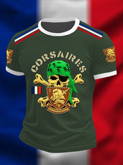 T-shirt à manches courtes Commandos Marine Homme