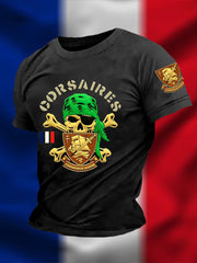 T-shirt à manches courtes Commandos Marine Homme