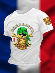 T-shirt à manches courtes Commandos Marine Homme