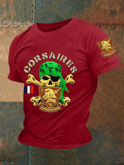 T-shirt à manches courtes Commandos Marine Homme