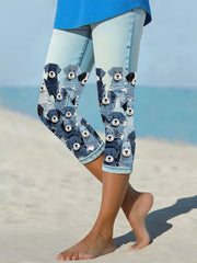Leggings en denim pour femmes