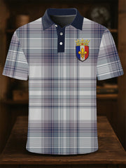 Chemise à manches courtes France Business Style pour homme