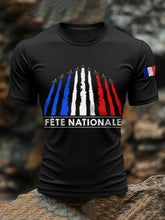 T-shirts de fête nationale du 14 juillet pour hommes