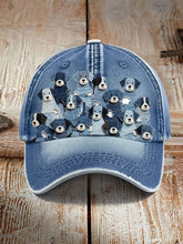 Chapeaux de chien en denim unisexe