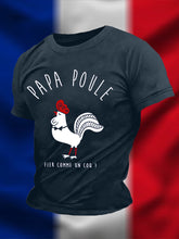 Chemise à manches courtes Fier Comme Un Coq Homme