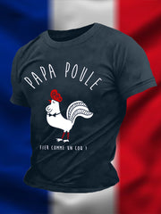 Chemise à manches courtes Fier Comme Un Coq Homme