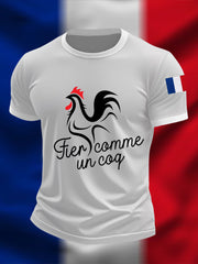 Chemise à manches courtes Fier Comme Un Coq Homme