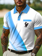 Chemise à manches courtes Business Casual Golf pour hommes