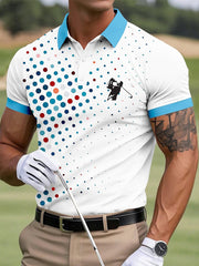Chemise à manches courtes Business Casual Golf pour hommes