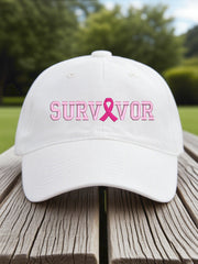 Chapeau de ruban Survivor Women's Breast Cancer Awareness