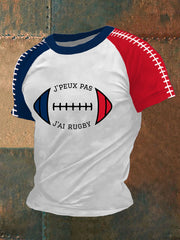 T-shirt à manches courtes J'Peux Pas J'Ai Rugby Homme