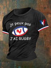 T-shirt à manches courtes J'Peux Pas J'Ai Rugby Homme
