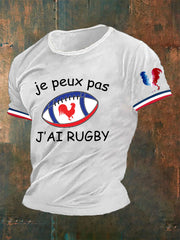 T-shirt à manches courtes J'Peux Pas J'Ai Rugby Homme
