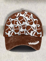 Chapeau Imprimé Football Unisexe