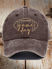 Unisexe Football Lover Game Day Imprimer Hat
