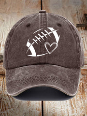 Unisexe Football Lover Game Day Imprimer Hat